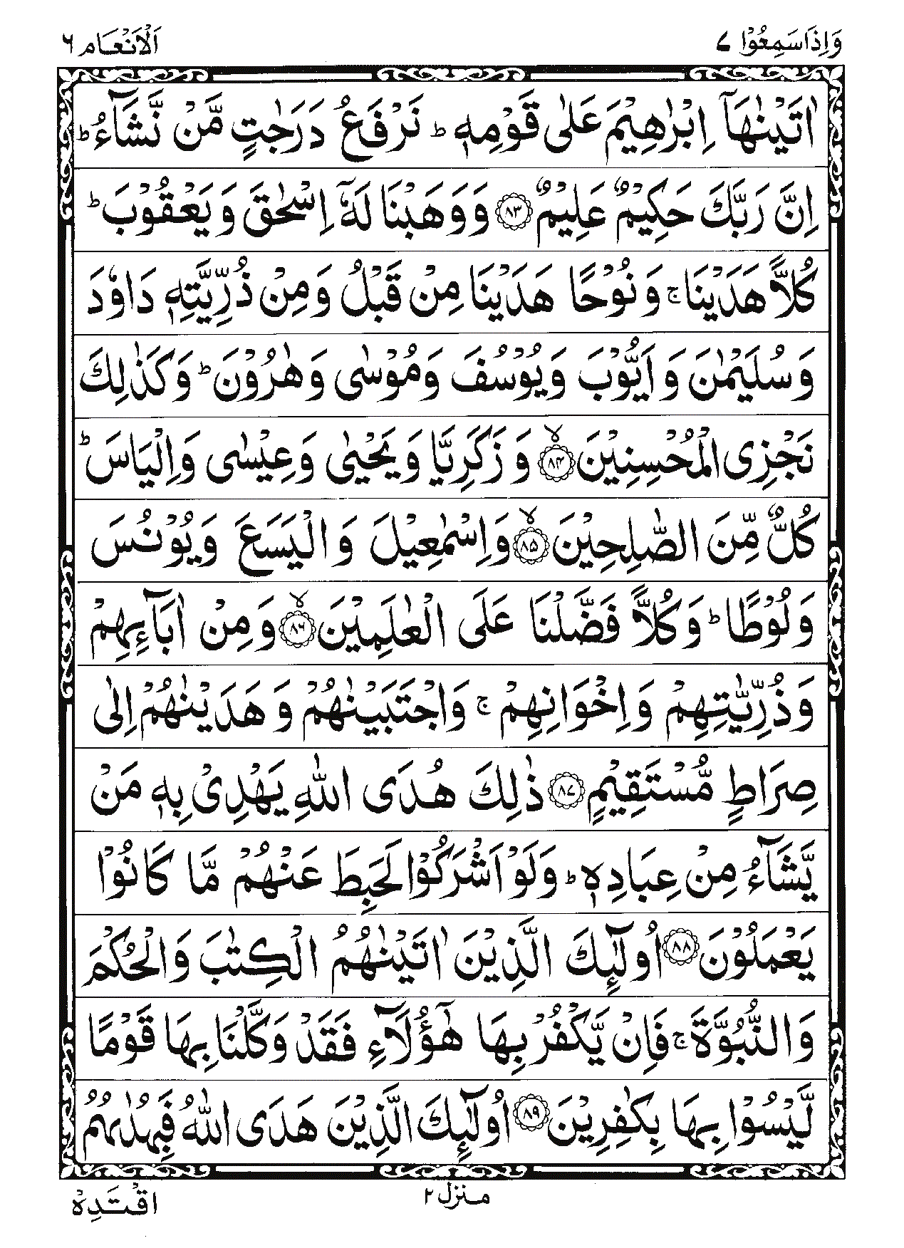 Surah Al-An'am Page 16